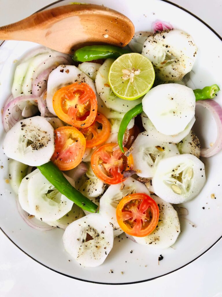low calorie cucumber salad